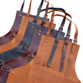 Workshop Starter Pack — 5 Crazy Horse Leather  Aprons